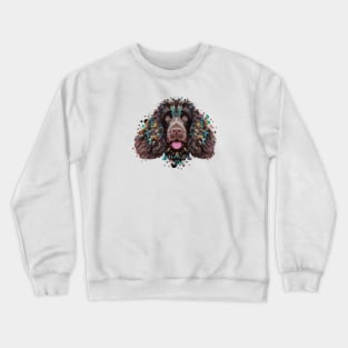 American Water Spaniel Dog Crewneck Sweatshirt